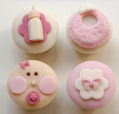 Maria De Los Angeles Cakes: CUPCAKES DECORADOS | baby niña ...