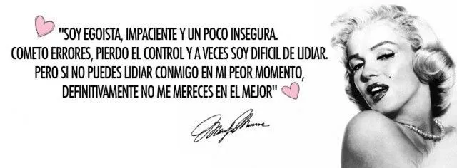 Marilyn monroe frases en español para FaceBook - Imagui Marilyn monroe frases en español para FaceBook - Imagui