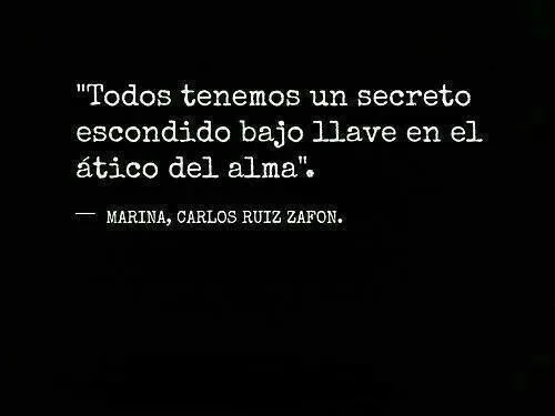 Marina, Carlos Ruiz Zafon | Frases | Pinterest