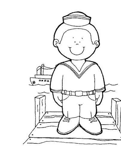 Dibujos de marineros para niños - Imagui