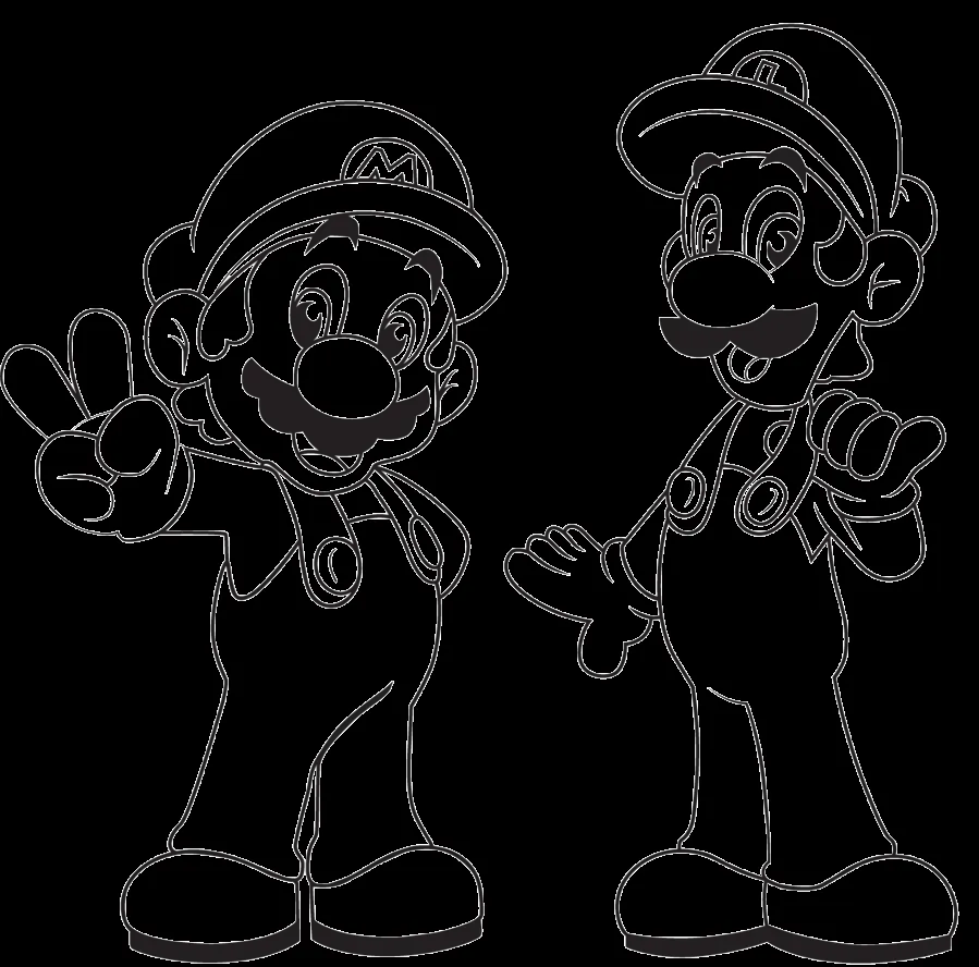 Mario Brothers Coloring Pages - Coloring Pages