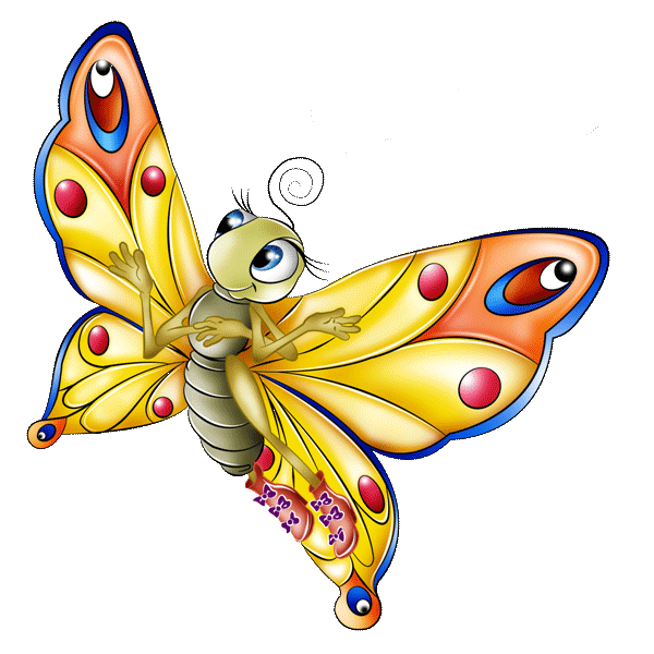 Dibujos de mariposas animados - Imagui