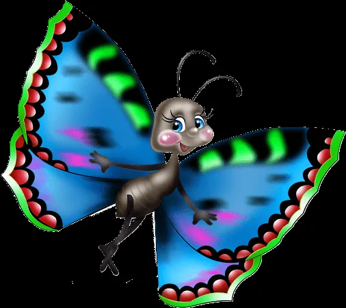 Gif animados de mariposas brillantes - Imagui