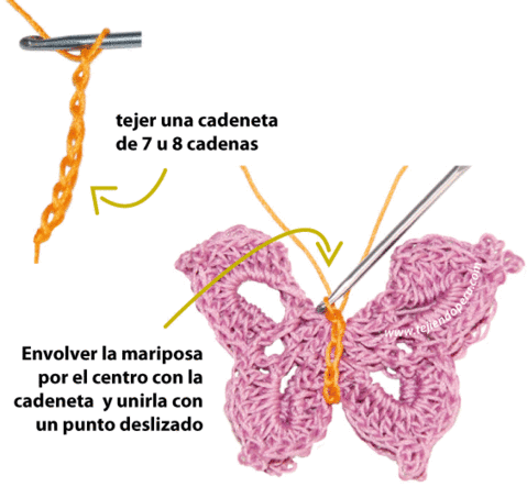 Mariposas de crochet | ABRIENDO CAMINOS DE VIDA