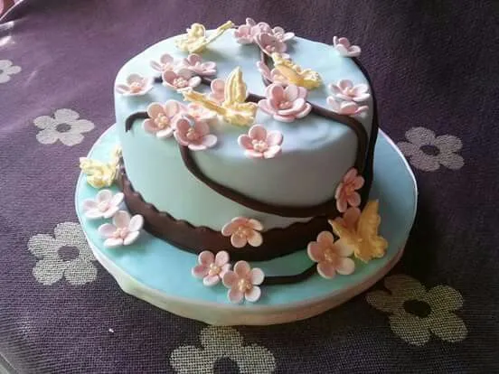Mariposas y flores | pasteles decorados | Pinterest