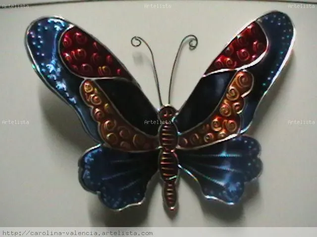 mariposas hechas a mano | Repujado carolina valencia- Artelista ...