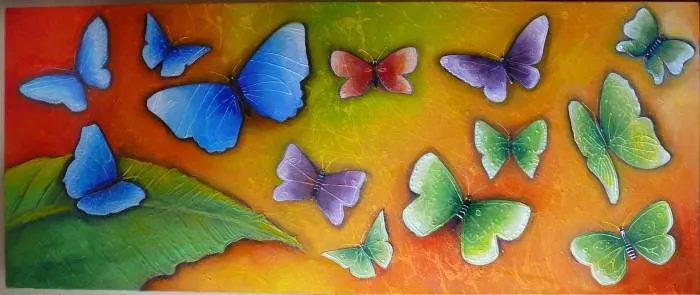 mariposas libres Julio sotelo - Artelista.com