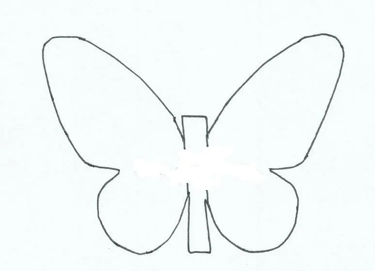 Mariposas de papel para decorar las paredes | Contuspropiasmanos.com