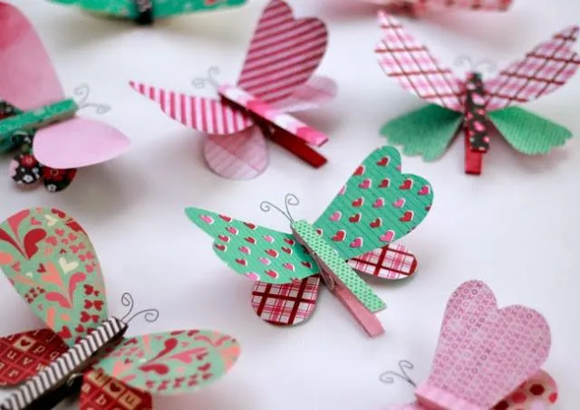 Mariposas de papel - Paperblog