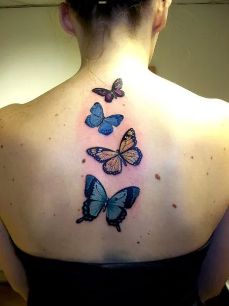 Mariposas - Tatuajes para Mujeres