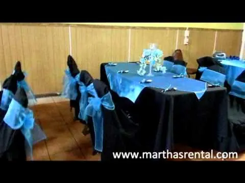 Marthas Rental, DECORACION Y ARREGLOS PARA FIESTAS - YouTube