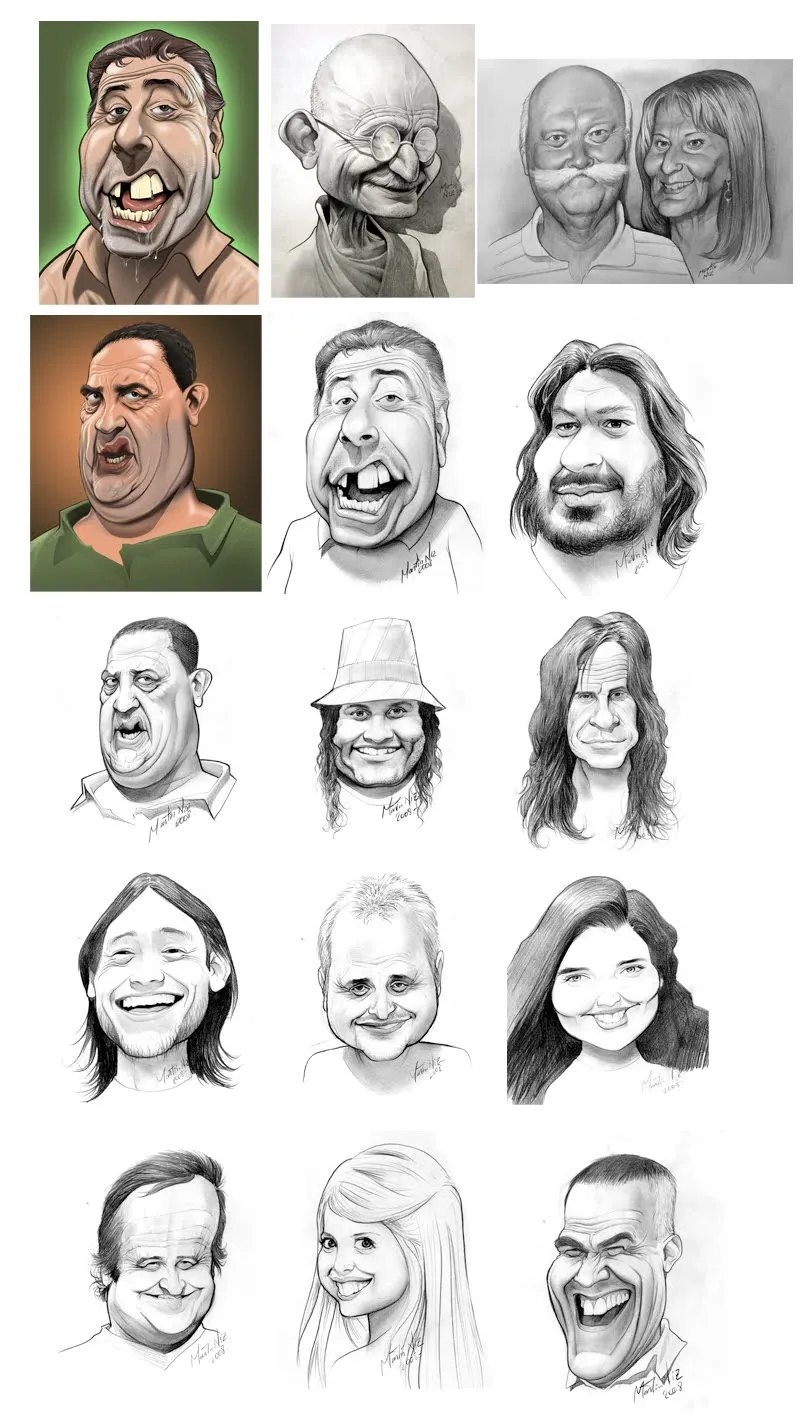 Martín Niz, Caricaturas, Retratos, Ilustraciones, Animaciones 3D ... Martín Niz, Caricaturas, Retratos, Ilustraciones, Animaciones 3D ...