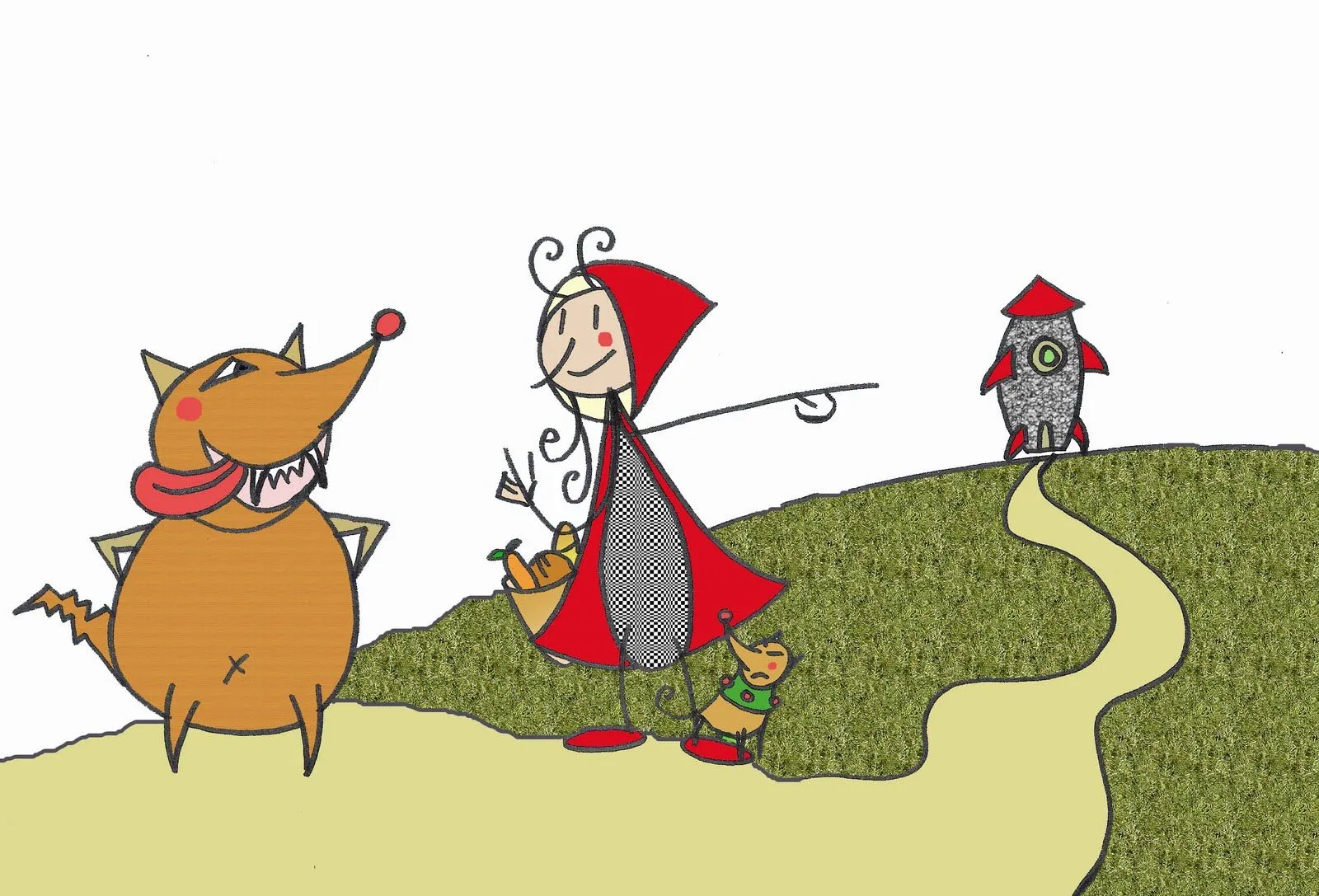 Martina & Golafre: Martina, Golafre y el lobo feroz... Martina & Golafre: Martina, Golafre y el lobo feroz...