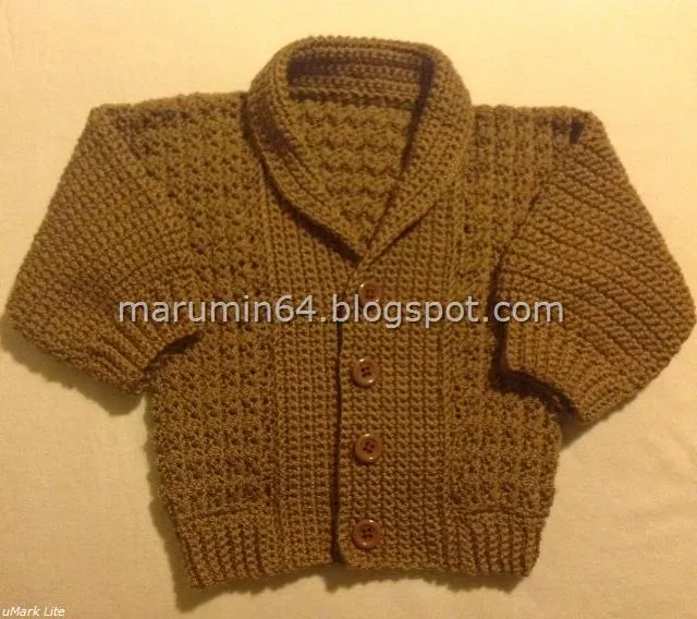 Marumin Crochet: Otra chaquetita para varón / Another jacket for a ...