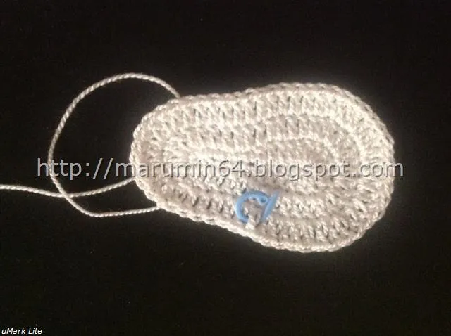 Marumin Crochet: Zapatitos bordados - Receta / Embroidered baby ...