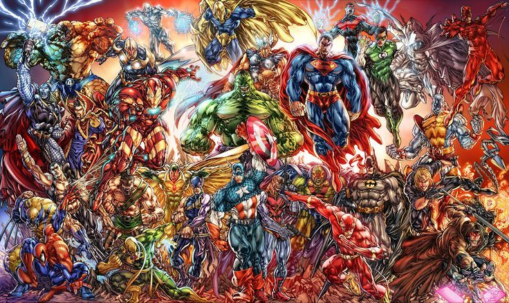 Marvel Comic Strip Wallpaper For Walls Background 1 High ...