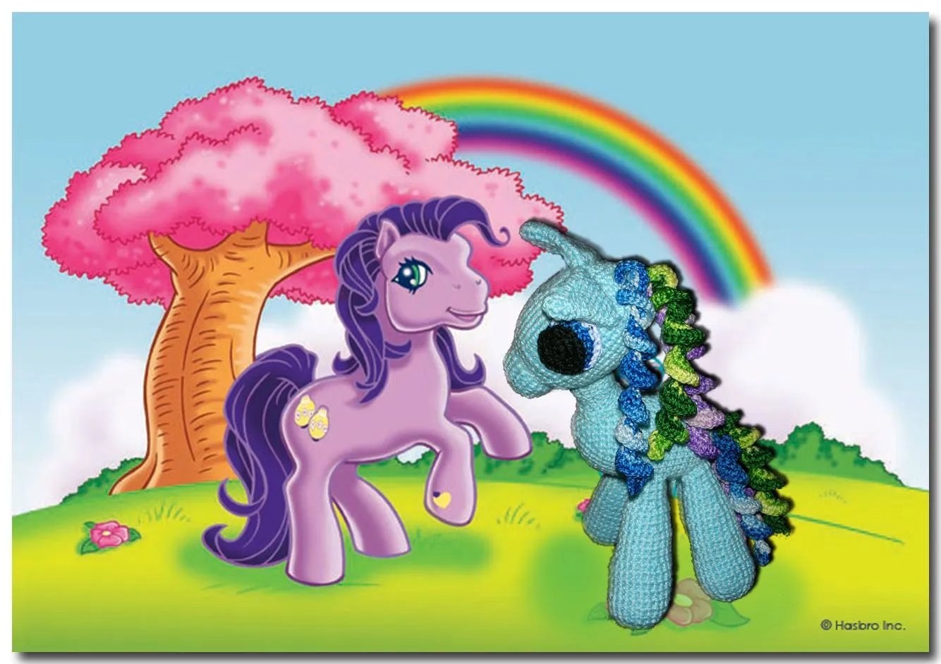 De todo un poco y más...: AMIGURUMI "MI PEQUEÑO PONY" De todo un poco y más...: AMIGURUMI "MI PEQUEÑO PONY"