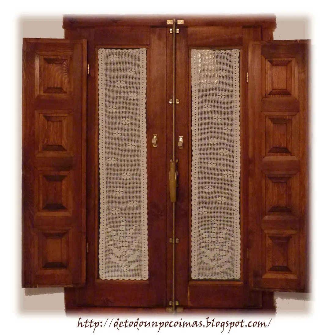De todo un poco y más...: CORTINAS DE GANCHILLO PARA UNA CASA DE ... De todo un poco y más...: CORTINAS DE GANCHILLO PARA UNA CASA DE ...