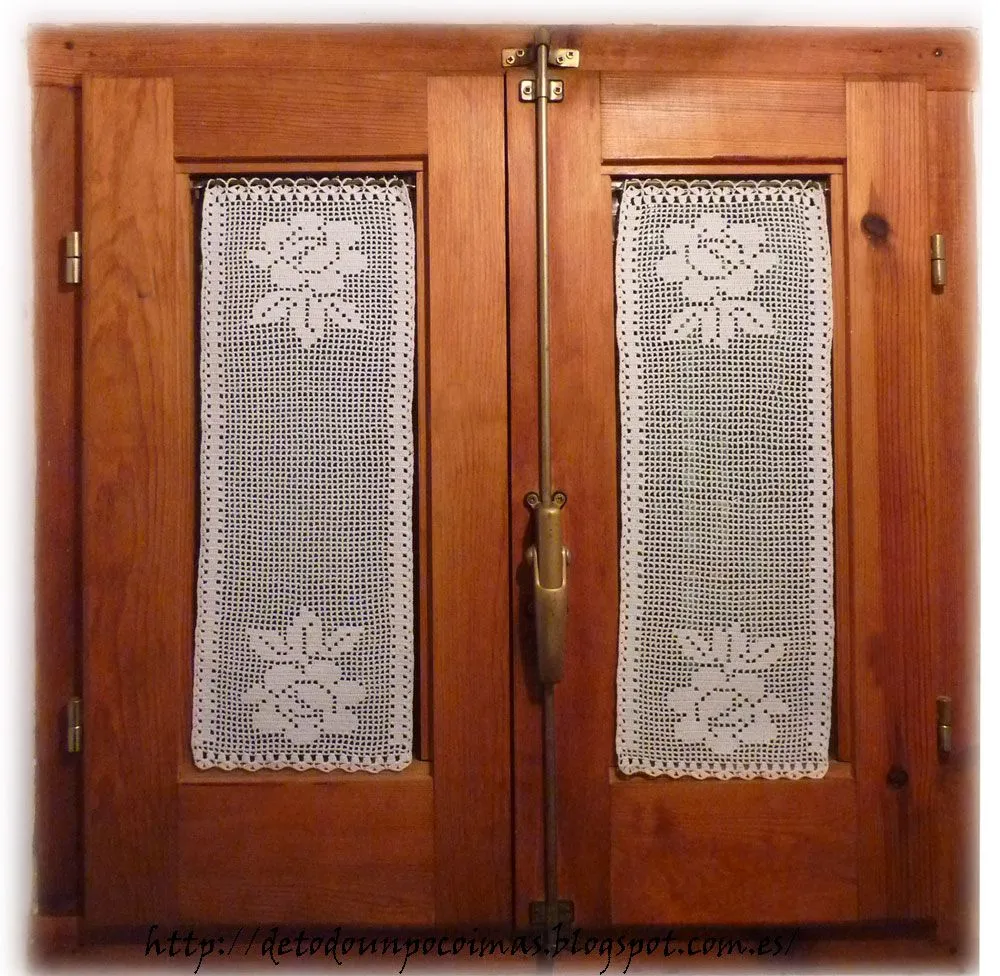 De todo un poco y más...: CORTINAS DE GANCHILLO PARA UNA CASA DE ... De todo un poco y más...: CORTINAS DE GANCHILLO PARA UNA CASA DE ...