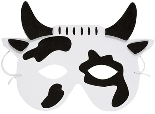 Mascara de fomi de vaca - Imagui