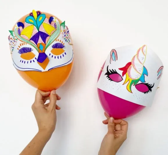 Cómo hacer una máscara de carnaval 2023 - Manualidades.es