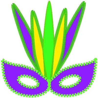 Máscara de Carnaval - Para Imprimir Gratis - ParaImprimirGratis.com