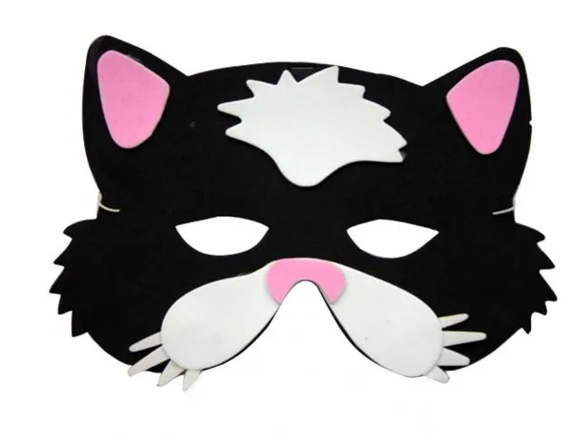 Mascaras animales gato - Imagui