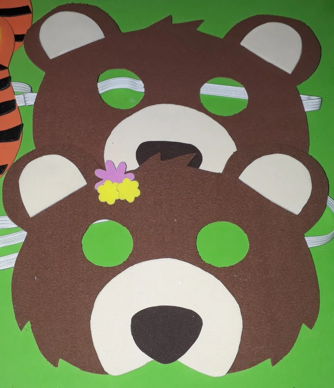 Mascara de oso | Mascara de oso, Manualidades, Manualidades divertidas