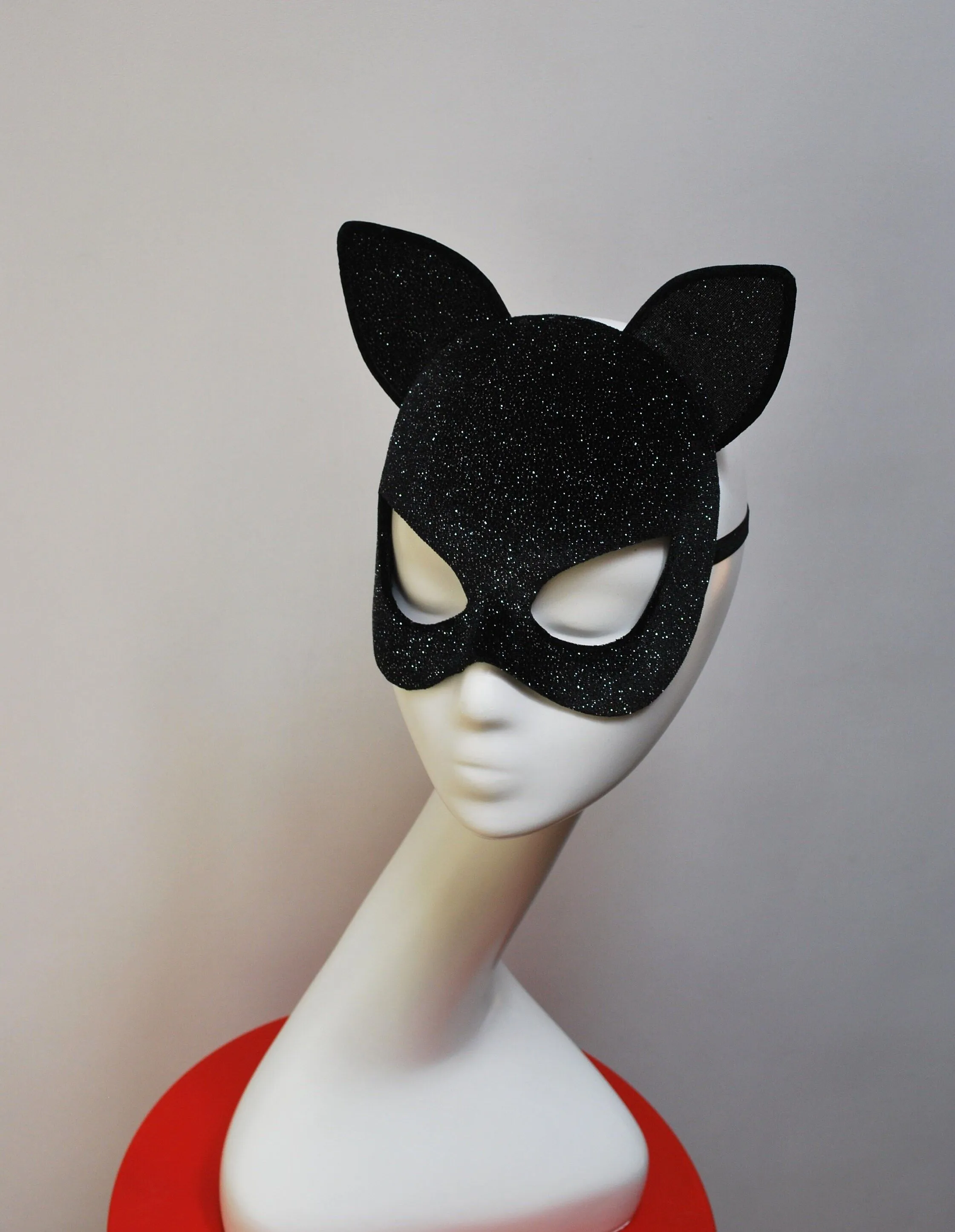 Máscara de pantera de gato negro - Etsy México