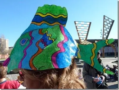 Sombreros de pez hechos en foami - Imagui