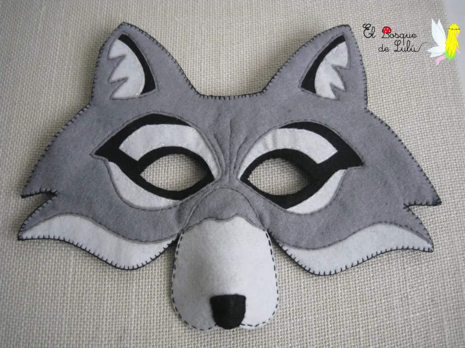 Diferente Mascaras y Antifaz de Lobo para los niños