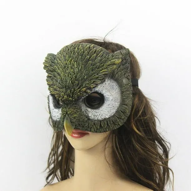 Máscaras de búho 3D, accesorios de fotografía para vestir, decoración de  ropa, máscaras de pájaros p jinwen Máscaras de Búho | Bodega Aurrera en  línea