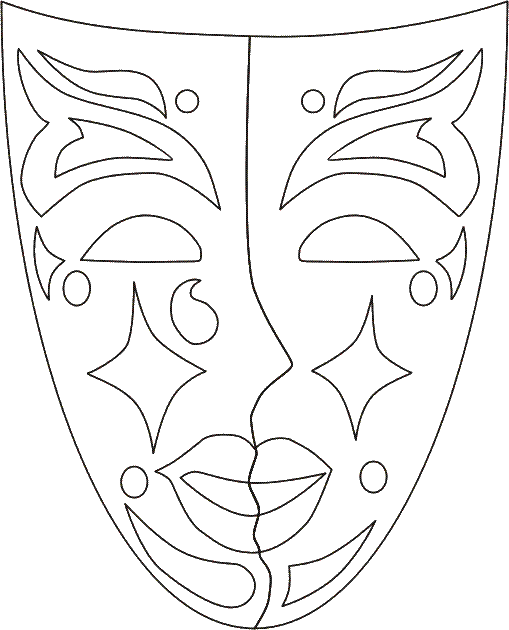 Mascaras de carnaval para imprimir - Imagui