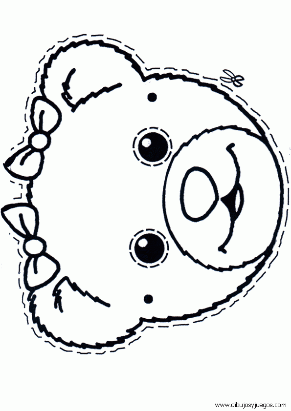 mascaras-carnaval-osos-005 | Dibujos y juegos, para pintar y colorear mascaras-carnaval-osos-005 | Dibujos y juegos, para pintar y colorear