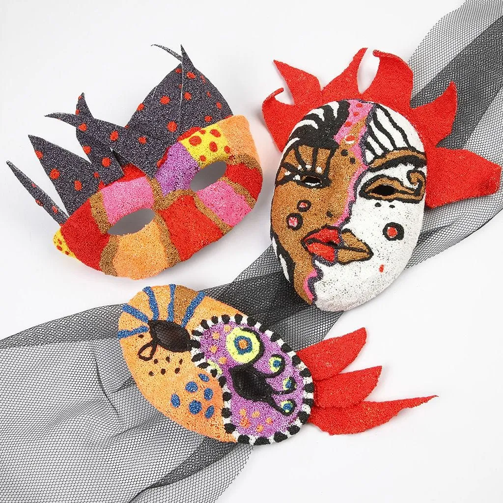 Máscaras al estilo de Cádiz | Guia DIY