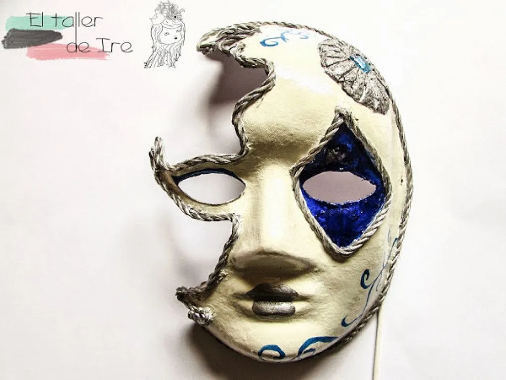 Cómo hacer máscaras de papel maché | Aprender manualidades es ...