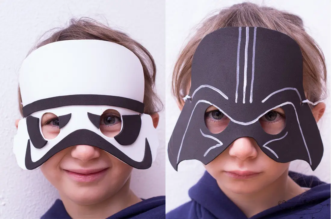 Máscaras de Star Wars -Manualidades Infantiles