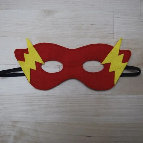 Globers Máscaras de superhéroes en fieltro para niños. Flash ...