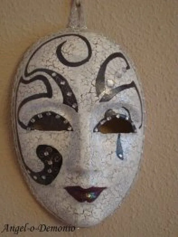 Mascaras decoradas bonitas - Imagui
