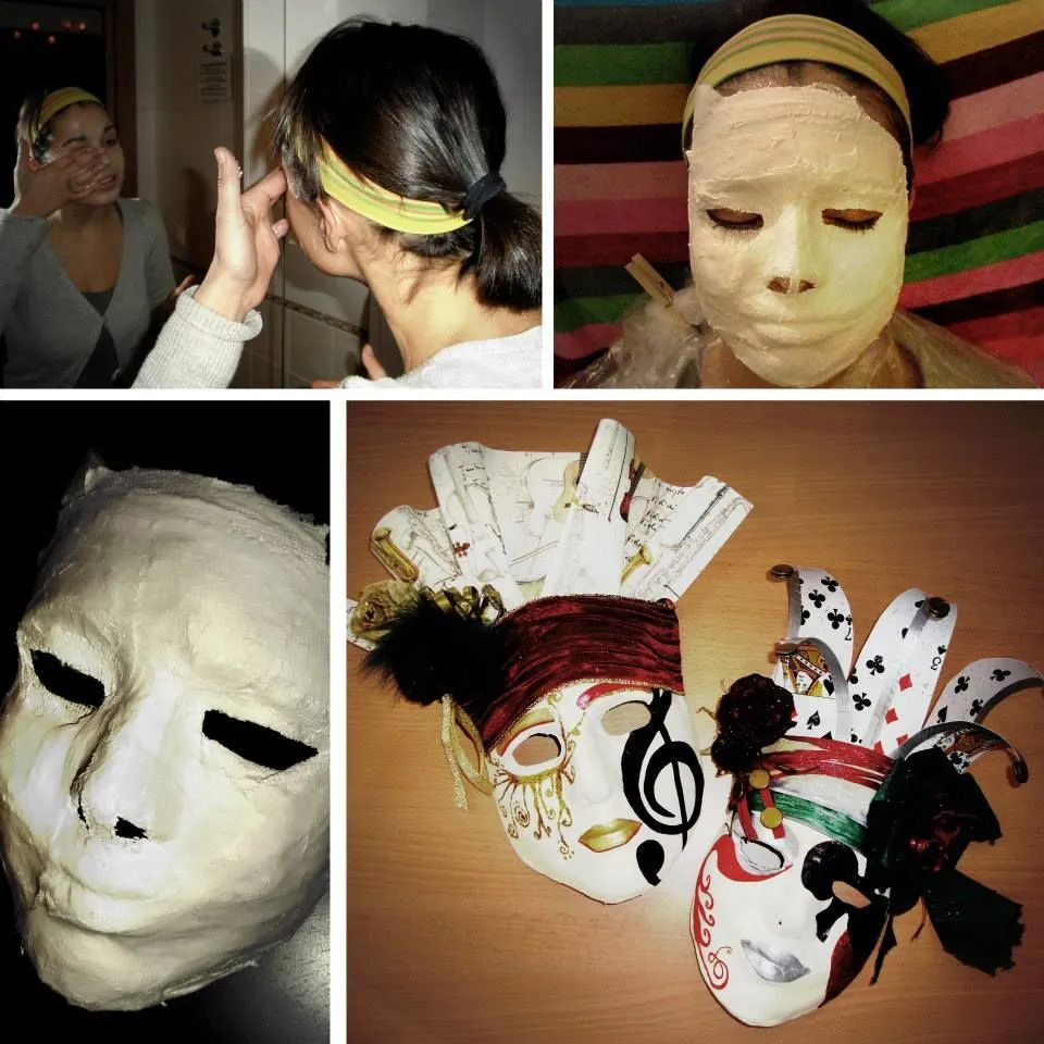 Máscaras de Yeso | Máscaras de yeso, Mascaras, Arte de botones