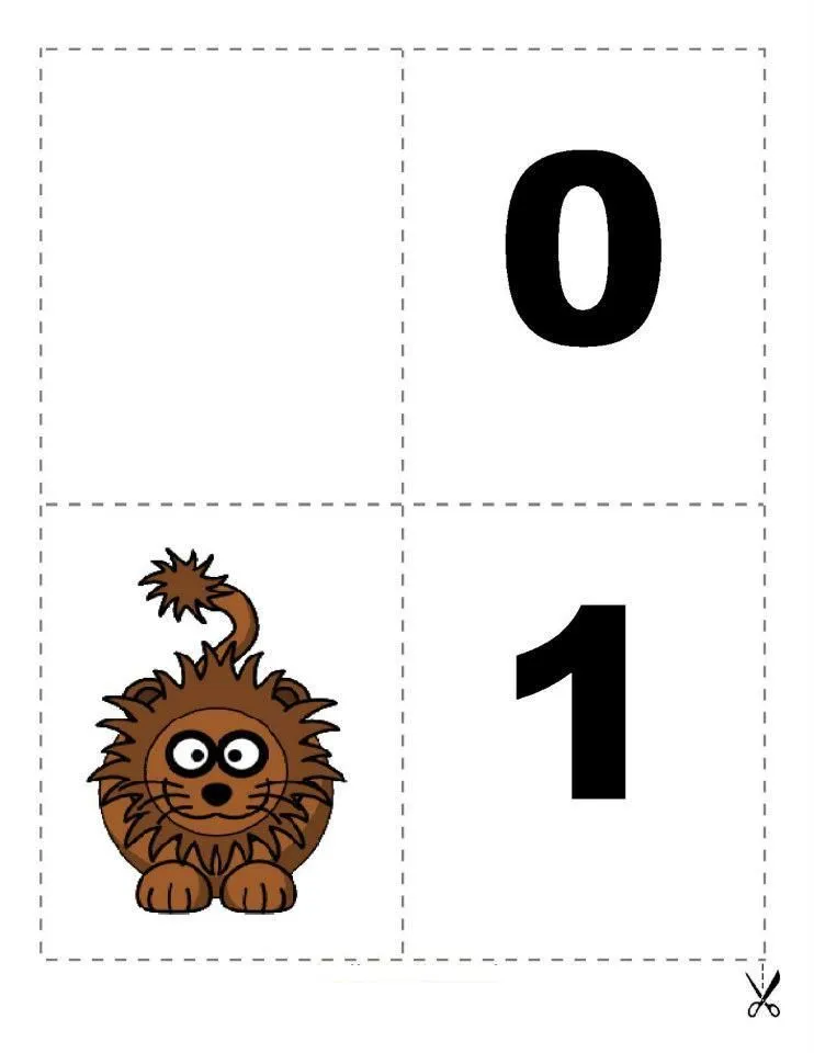 Matemáticas divertidas: Memorama de números del 1 al 9 Matemáticas divertidas: Memorama de números del 1 al 9