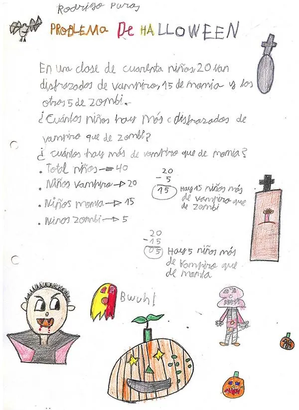 Matemáticas en Halloween - Colegio Arturo Soria
