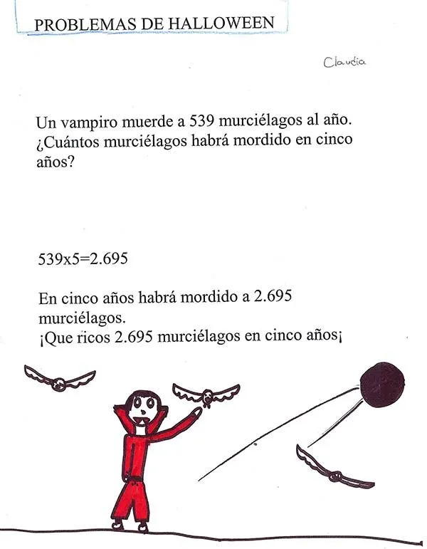 Matemáticas en Halloween - Colegio Arturo Soria