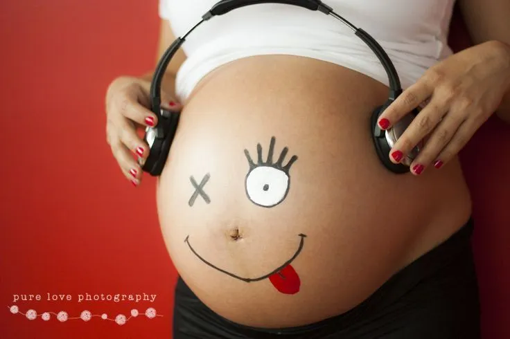 maternpanza pintada, foto de panza, embarazo, pregnancy, belly ...