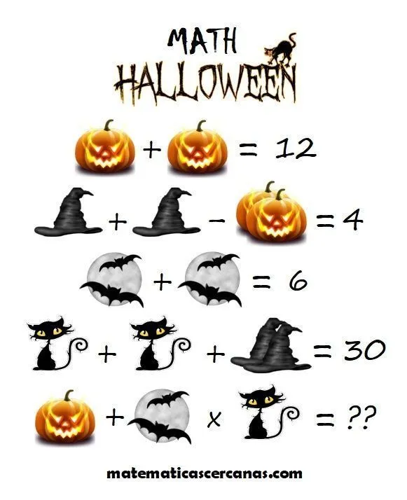 Math Halloween – Matematicascercanas