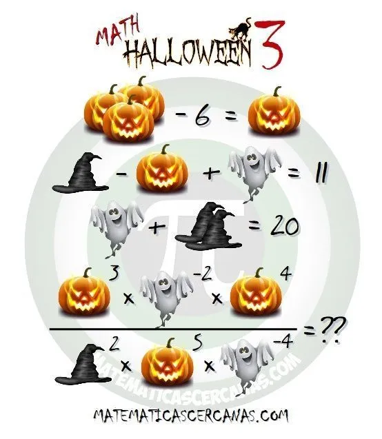 Math Halloween 3 – Matematicascercanas