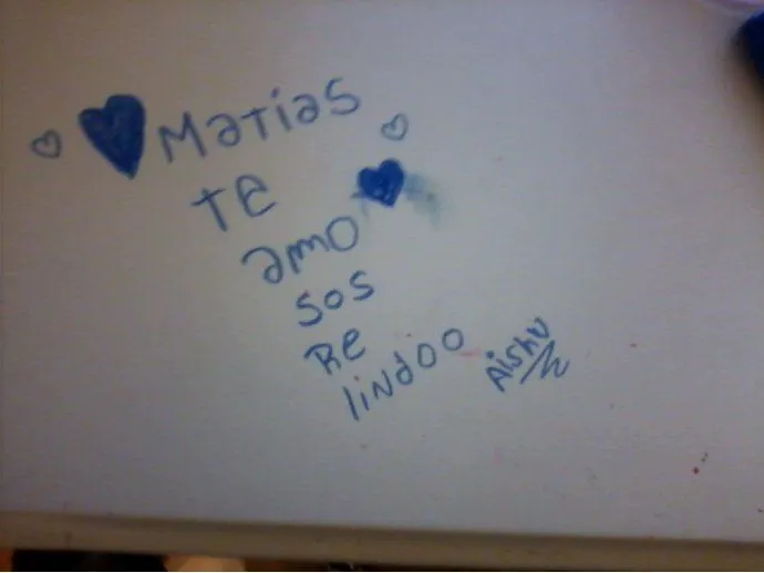 Matías Te Amo sos re Lindooo - GRaFiTi - Escritos en la calle Matías Te Amo sos re Lindooo - GRaFiTi - Escritos en la calle
