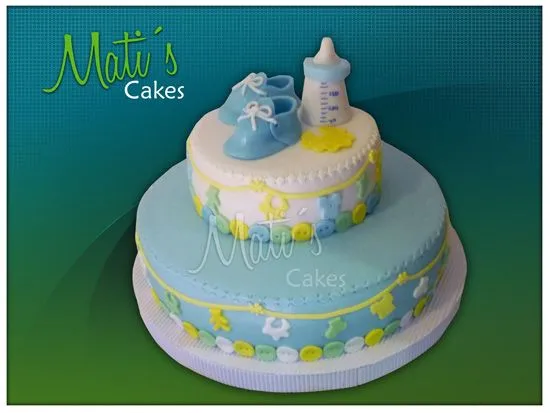 Mati´s Cakes: Torta Baby Shower niño