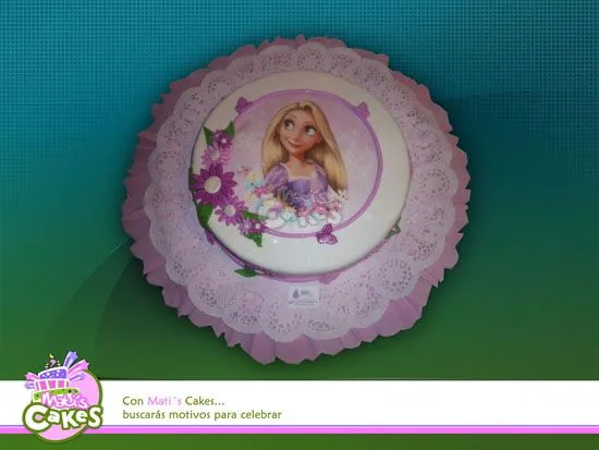 Mati´s Cakes: Torta De Rapunzel un piso