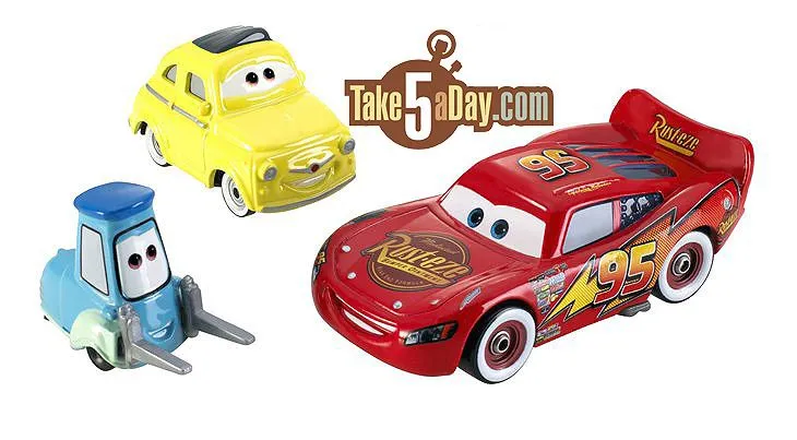 Mattel Pixar Diecast CARS: 3-Packs Now “Winner's Circle” 3-Packs ...